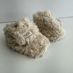 UGG Unisex Bixbee Baby Fell Stiefeletten Natur Off White Größe 02 - Bild 1 von 9