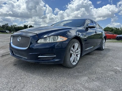 10-19 Jaguar X351 XJ XJR lateral derecho pasajero guardabarros panel de ala azul OEM Foto 1 de 2