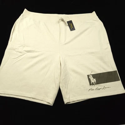 Polo Ralph Lauren Shorts -4XLT TALL Fleece Lounge Drawstring Big Pony Spellout - Image 1 of 4