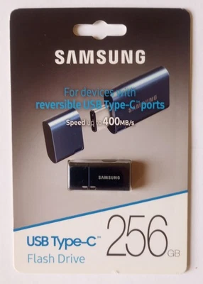 Unidad flash USB tipo C Samsung 256 GB USB-C totalmente nueva Foto 1 de 2