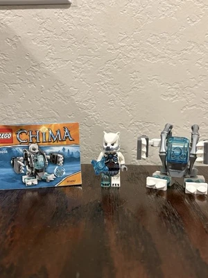 LEGO LEGENDS OF CHIMA Ice Bear Mech (30256) Iceklaw  2015 with Manual No Box - Image 1 of 4