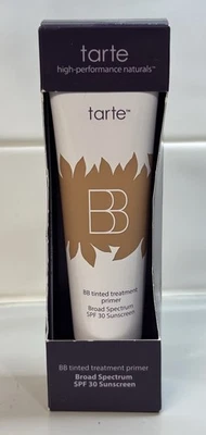 Tarte BB Tinted Treatment Primer Broad Spectrum SPF 30 Sunscreen Tan New - Image 1 of 3