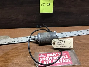 Starter Motor # 21163-1266 Kawasaki 2003 Bayou 250 ATV 2x4 - Picture 1 of 12