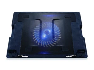 Conceptronic CNBCOOLSTAND1F 1-Fan Laptop/Notebook Cooling Stand for up to 17" de - Photo 1/8