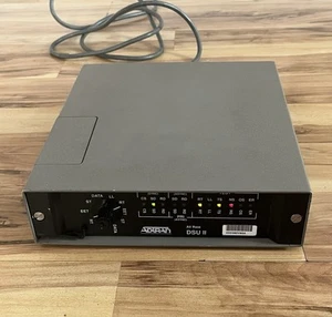 Modem Adtran PRI avec câble d'alimentation fixe - Manque fusible et bouchon - En l'état DSU II - Photo 1/7