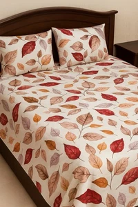 Completo Letto Matrimoniale Rebecca Home - 100% Cotone Naturale Camera da Letto - Foto 1 di 5