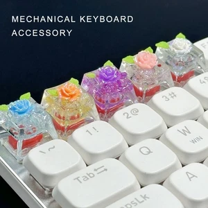 Resins Keycaps Highended Printing Flower Pattern Keycap for Gamings Keyboards - Picture 1 of 13