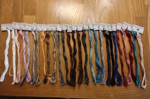 Weeks Dye Works Hand Over Dyed Fibers Embroidery Floss  Thread 27 piece lot-#B - Picture 1 of 5