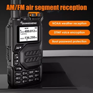 HSY 550-600mHZ Quansheng UV K5 UV-K5 Dual Band Two Way Radio Walkie Talkie - Zdjęcie 1 z 15