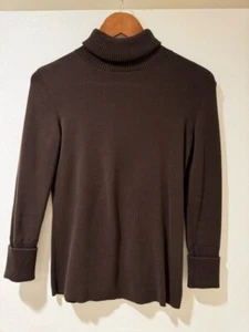 dana buchman Mujer Cuello Tortuga Suéter Pequeño - Imagen 1 de 3