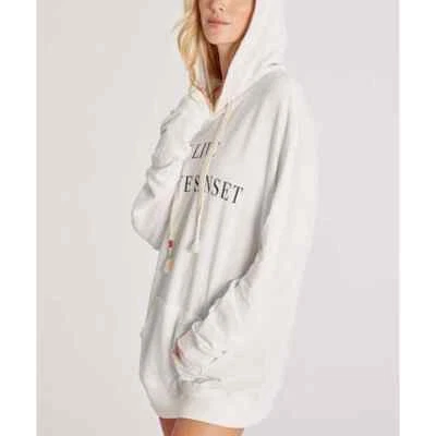 Nueva sudadera con capucha Wildfox Vanilla & Black Live Above Sunset Boulevard Sunset Roadtrip L Foto 1 de 4