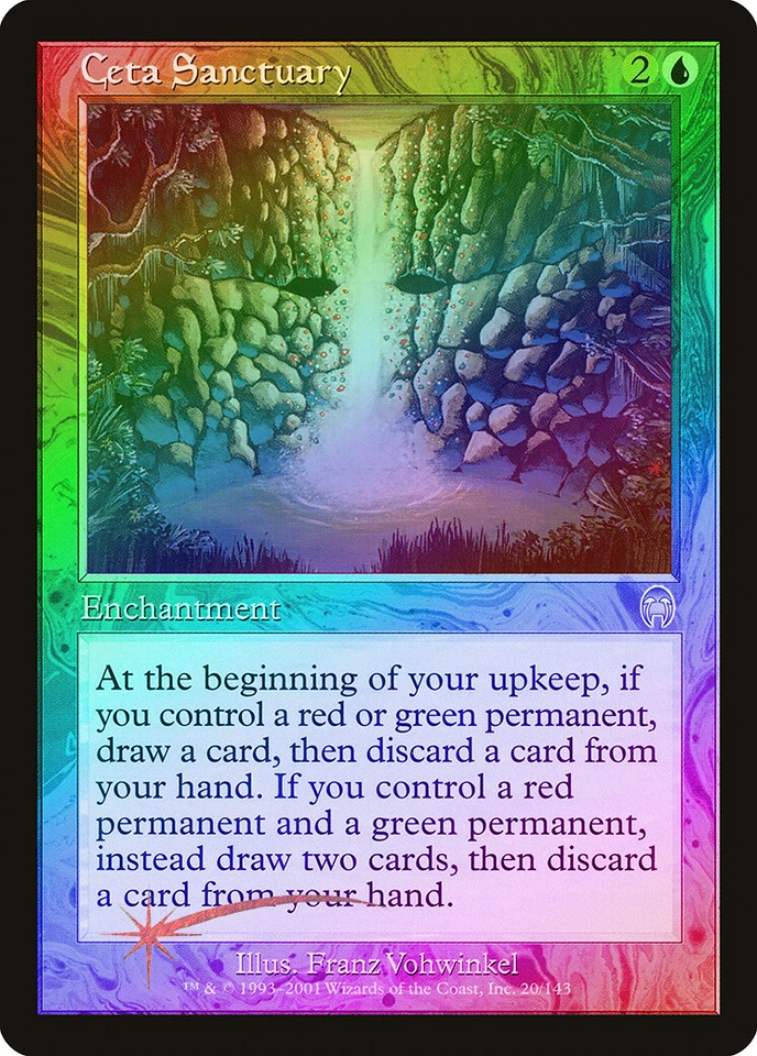 Ceta Sanctuary FOIL Apocalypse NM Blue Uncommon MAGIC GATHERING CARD ABUGames - Image 1 of 1