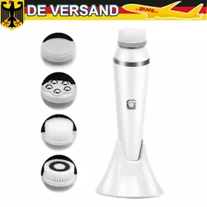 Gesichtsreinigungsbürste 4 in 1 Wasserdichte Elektrische Gesichtsbürste Skin Spa - Bild 1 von 10