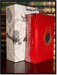Lord Of The Rings By JRR Tolkien New Leather Bound Hardback Special Gift Edition - Picture 1 of 7