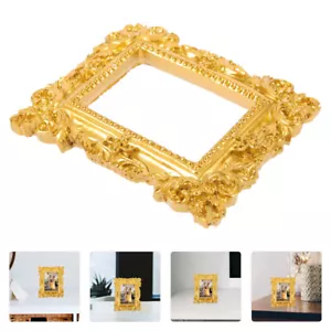 Mini Photo Frame Picture Frame Baroque Picture Frames Decorative Picture Frame - Picture 1 of 11