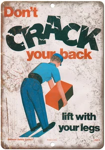 Garage Workshop - Vintage Metal Safety Sign Retro Look 12" x 9" - Picture 1 of 1