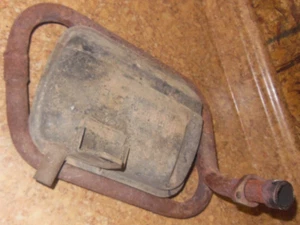 2002 Bajaj Legend Scooter Exhaust Pipe Muffler Header System 02 - Picture 1 of 2
