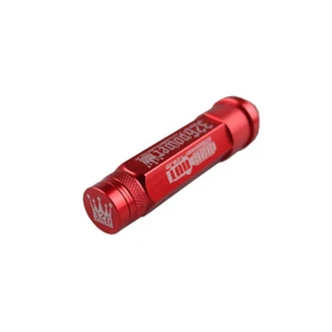 RED 326power 20pcs Polished Aluminum 90mm Lug Wheels/Rims M12x1.5 w/Crown Cap - Picture 1 of 11