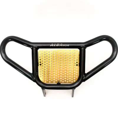 Yamaha YFZ 450 Front Bumper Gold and Black Screen Alba Racing 199 R2 BD - Image 1 of 4