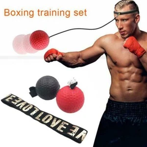 Speed Reflex Kampfball Kopfband MMA Boxen Trainingsbox Punch Übung Prof A3A2 - Bild 1 von 14