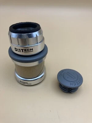 Dia Tech 1 1/8" Threaded Headset Silver Dia-Compe NOS - Image 1 of 4