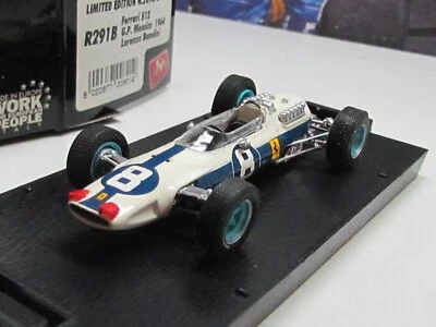 BRUMM / F1 1964 FERRARI 512 #8  - LORENZO BANDINI - 1/43 scale model car - R291B - Image 1 of 4