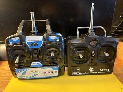 COX/SANWA 44 CADET 2-CHANNEL DIGITAL R/C CONTROLLER USED+5CH. SKY501 Used - Image 1 of 4