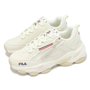 Fila Athens Beige Mujer Informal Estilo de Vida Zapatos Tenis - Imagen 1 de 8