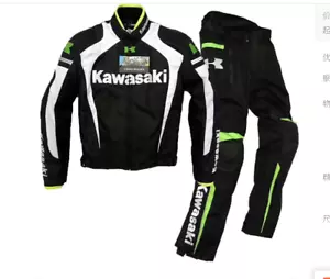 Motorrad Rennanzug Kawasaki Herren Schutzjacke Rennanzug NEW 2025 - Bild 1 von 18