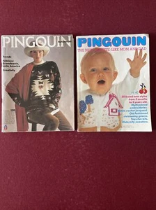 Pingouin Magazine #128 Knitting Designs Retro Vintage Style Knitting Pattern #40 - Picture 1 of 12