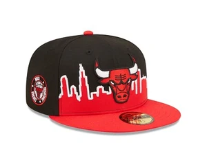 Gorra Chicago Bulls New Era NBA Tip Off 59fifty - Negra - Imagen 1 de 8