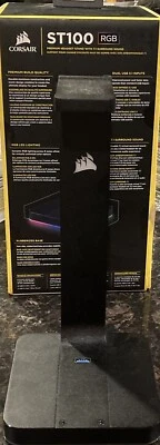 ST100 Corsair RGB Premium Headset Stand with 7.1 Surround Sound - Image 1 of 4