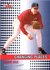 2002 Fleer Gold Backs Baseball #465 Aaron Sele Angels 