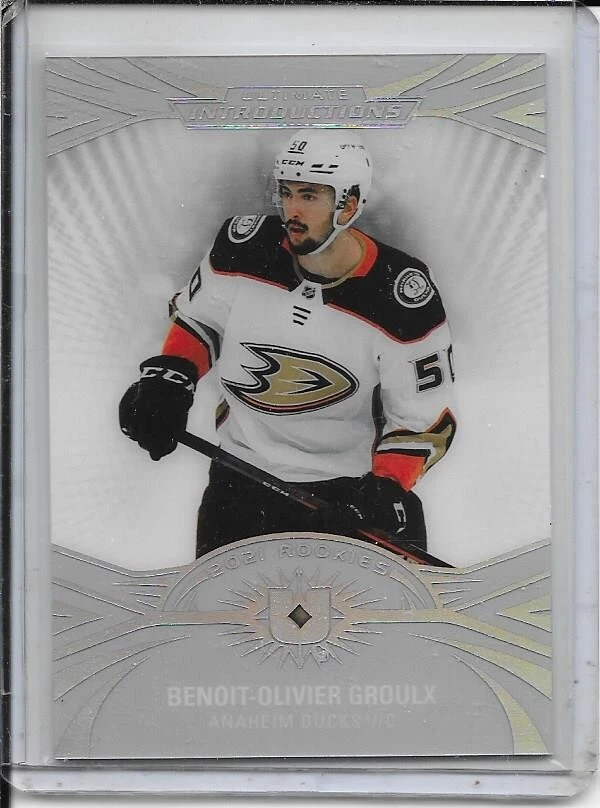 2021-22 Ultimate Collection Benoit-Olivier Groulx Ultimate Introductions # UI-17 - Image 1 of 2