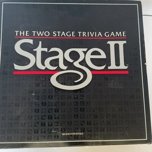 1985 Stage II Trivia Brettspiel The Two Stage komplett neu Open Box Vintage - Bild 1 von 9
