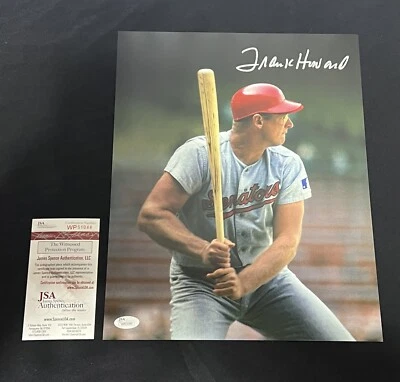 Frank Howard Signed 11x14 Photo Washington Senators JSA Pose 3 - Image 1 of 3