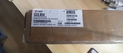 Polycom CCX 600 CCX600 Business Media Phone VoIP 2200-49780-001 - Image 1 of 2