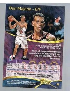 1997/98 Topps Stadium Club Members Only Dan Majerie #84 Heat - Picture 1 of 1