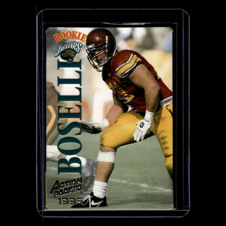 Tony Boselli Rookie #105 1995 Action Packed Jacksonville Jaguars Football Card - Image 1 of 3
