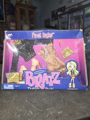 Bratz Girlz Doll First Date Fashion Pack Jacket Dress Shoes Purse SEALED Cloe - Image 1 of 4