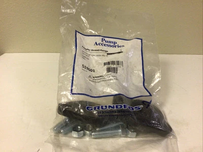NUOVO, Grundfos 519601 3/4" NPT DN 15/26 PN12 ADATTATORE FLANGIA FILETTATA, SPEDIZIONE GRATUITA - Immagine 1 di 4