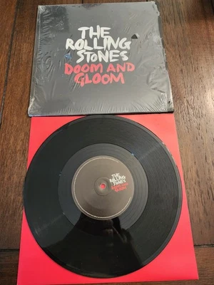 The Rolling Stones-Doom And Gloom (10" Etched LP, Vinyl, Dec. 2012 Like New - Image 1 of 4