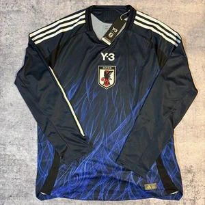 Japan National Soccer Team Uniform long sleeves Jersey 2024 Y-3 adidas 6XL New - Picture 1 of 12