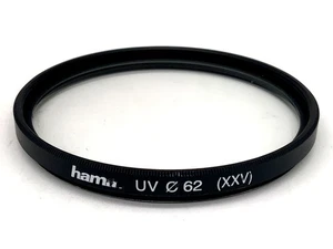 Hama UV ( ( Xxv) ) Filter 62mm Circular Filter Thread - Picture 1 of 1