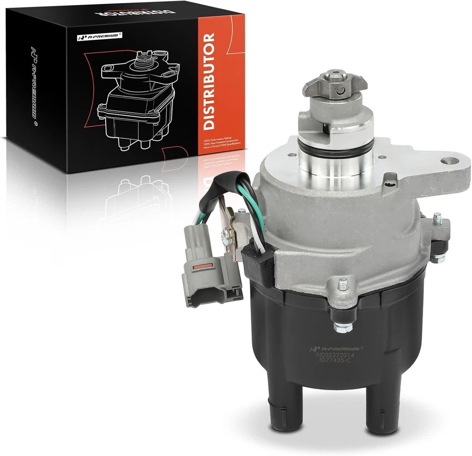Distribuidor de ignição com tampa, rotor para Toyota Corolla Celica Geo Prizm 1995-1997 - Imagem 1 de 4