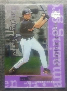 1998 Upper Deck Amazing Greats /2000 Cal Ripken Jr #AG8 HOF - Bild 1 von 3