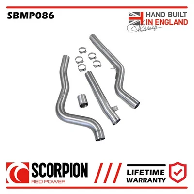 SBMP086 Scorpion OEM Resonator GPF Delete fits BMW M140i M240i F20 F21 F22 18-20 - Image 1 of 4