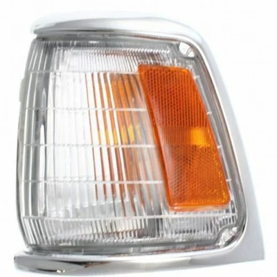 TO2520122 Fits 1989-1991 Toyota Pickup Park Signal Light Driver Side 2WD; Chrome - Изображение 1 из 4