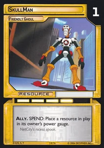 SkullMan - Friendly Ghoul - Grave - MegaMan NT TCG - Imagen 1 de 1
