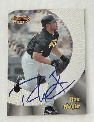 Ron Wright 1998 Bowman’s Best Authentic Signed Autograph Auto RC Card Pirates 🔥 - Image 1 of 3